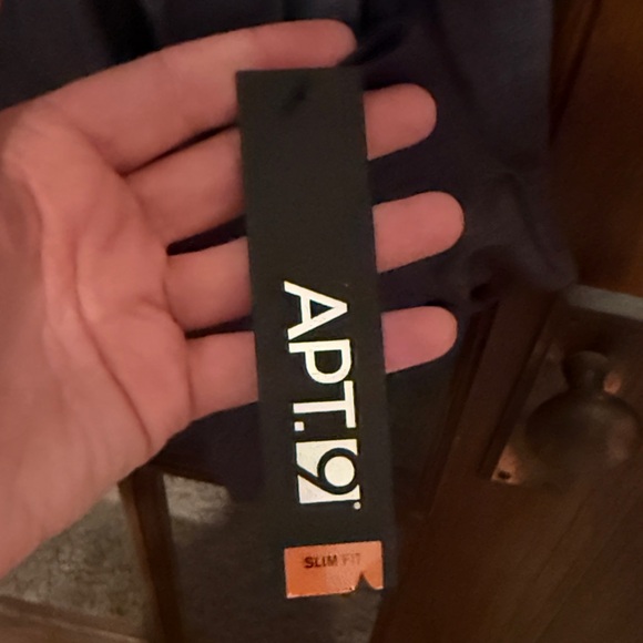 Apt. 9 Men's Dark Gray Dress Shirt - Picture 3 of 5